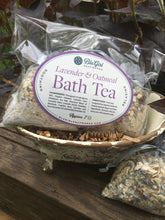 Load image into Gallery viewer, Oatmeal, Lavender and Rose Bath Tea
